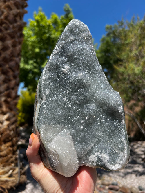 Prasiolite (aka Green Amethyst) Freeform