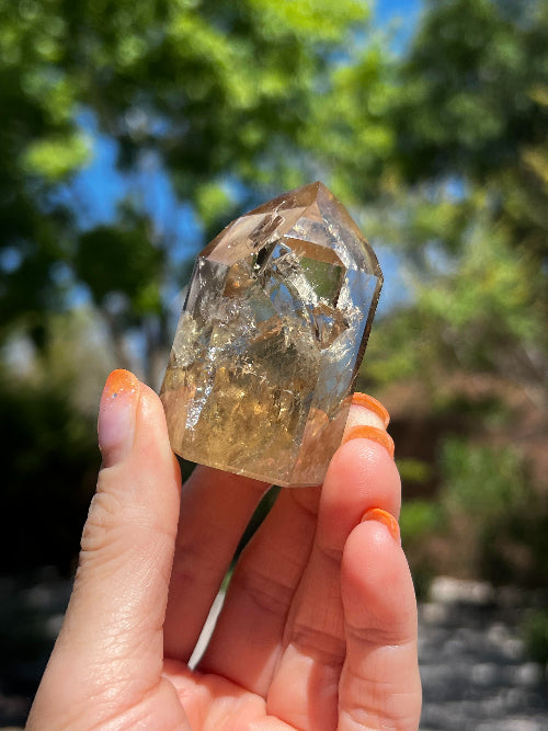 Citrine Tower from Brazil