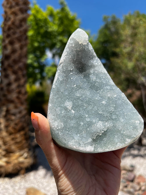 Prasiolite (aka Green Amethyst) Freeform