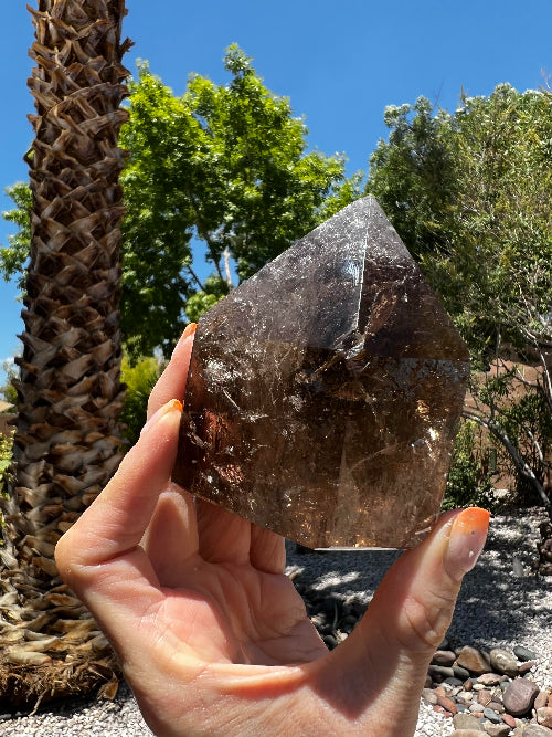 Smoky Quartz Tower