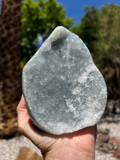 Prasiolite (aka Green Amethyst) Freeform