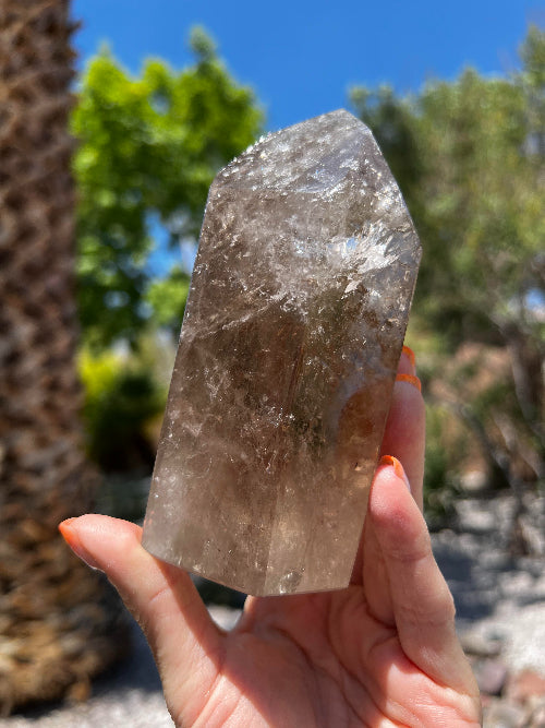Smoky Quartz Tower