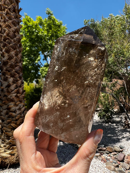 Smoky Quartz Tower