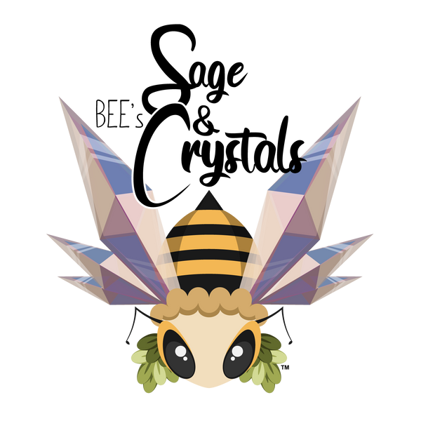 Bee's Sage and Crystals logo