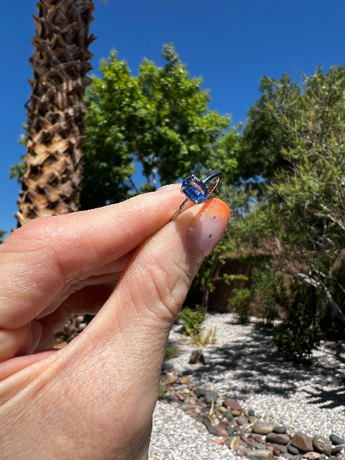 Blue Kyanite Ring