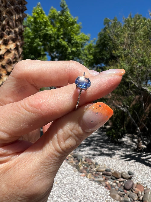 Blue Kyanite Ring
