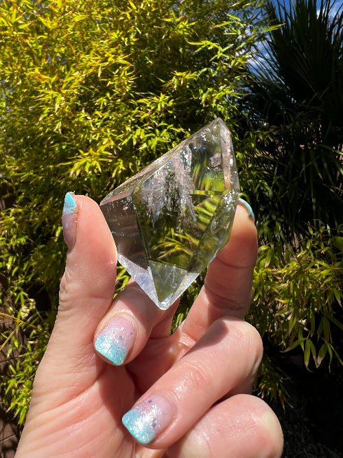 Faceted Clear Quartz