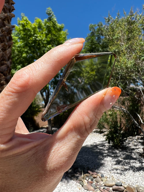 Faceted Smoky Quartz