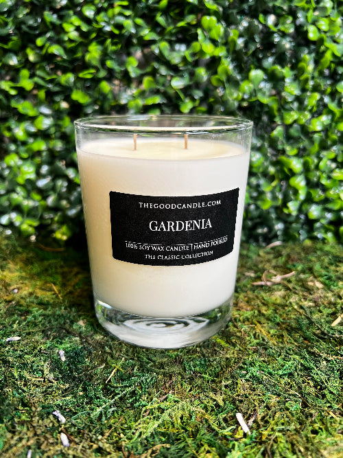 Gardenia Candle - 100% Soy Wax (Handpoured)