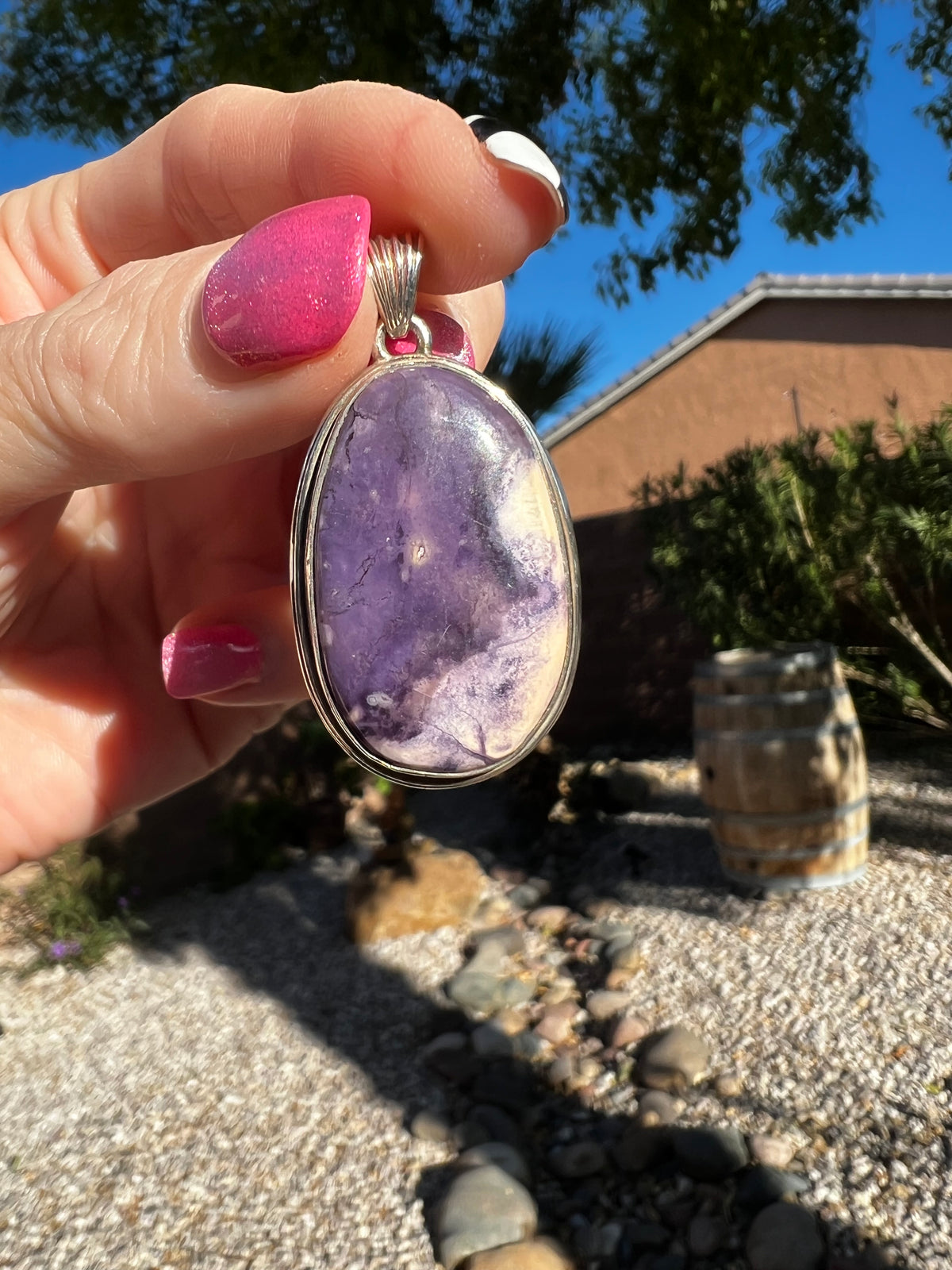 Charoite Pendant