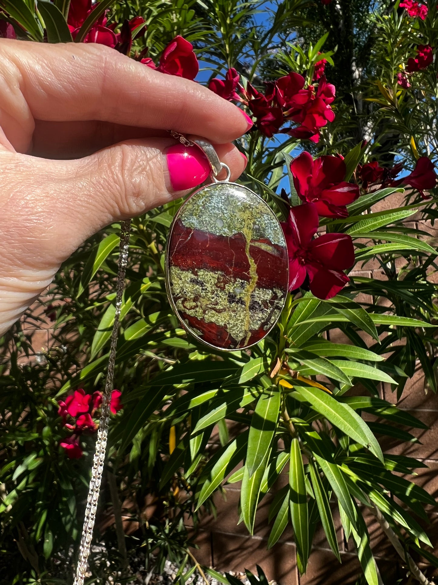 Bloodstone Necklace