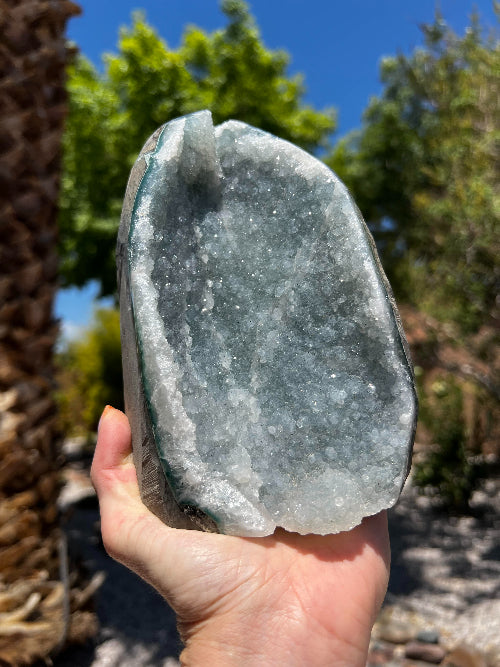 Prasiolite (aka Green Amethyst) Freeform