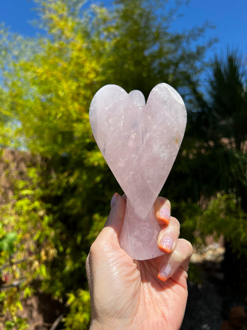 Rose Quartz Angel