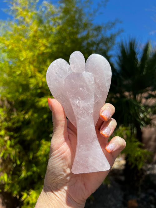 Rose Quartz Angel