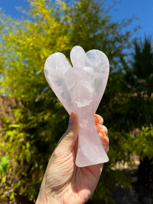 Rose Quartz Angel