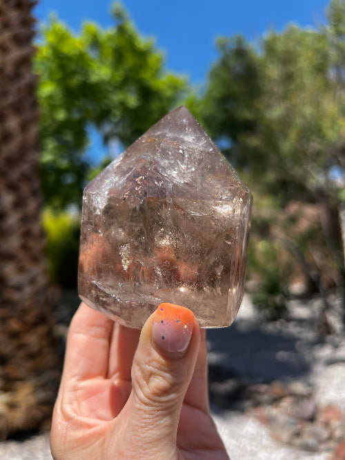Smoky Quartz Tower