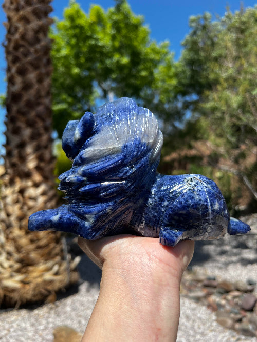 Sodalite Lion