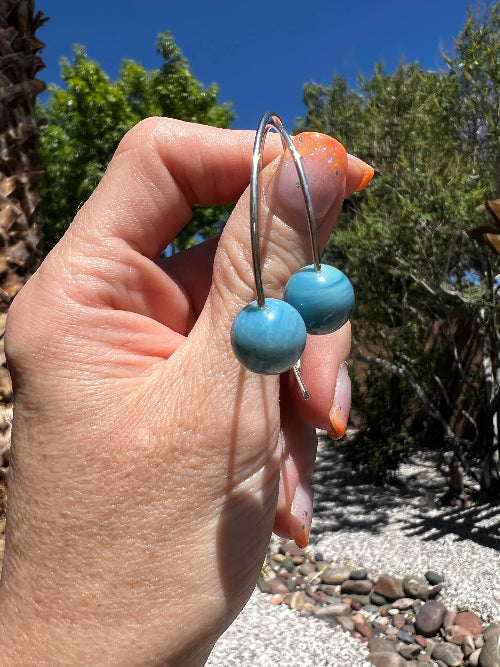 Swedish Blue Earrings