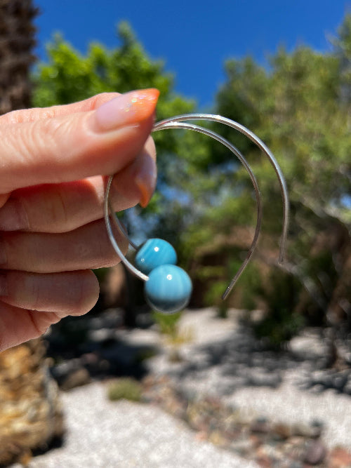 Swedish Blue Earrings