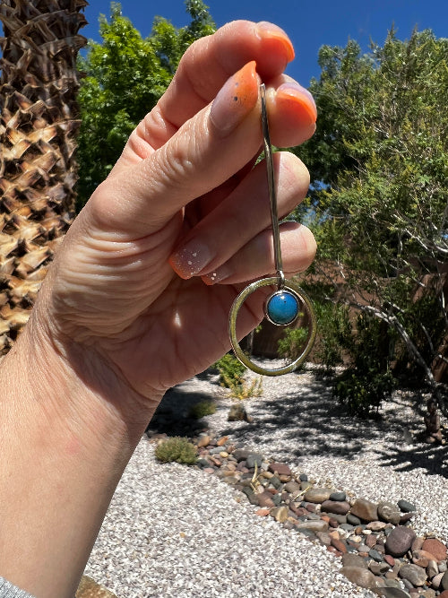 Swedish Blue Pendant