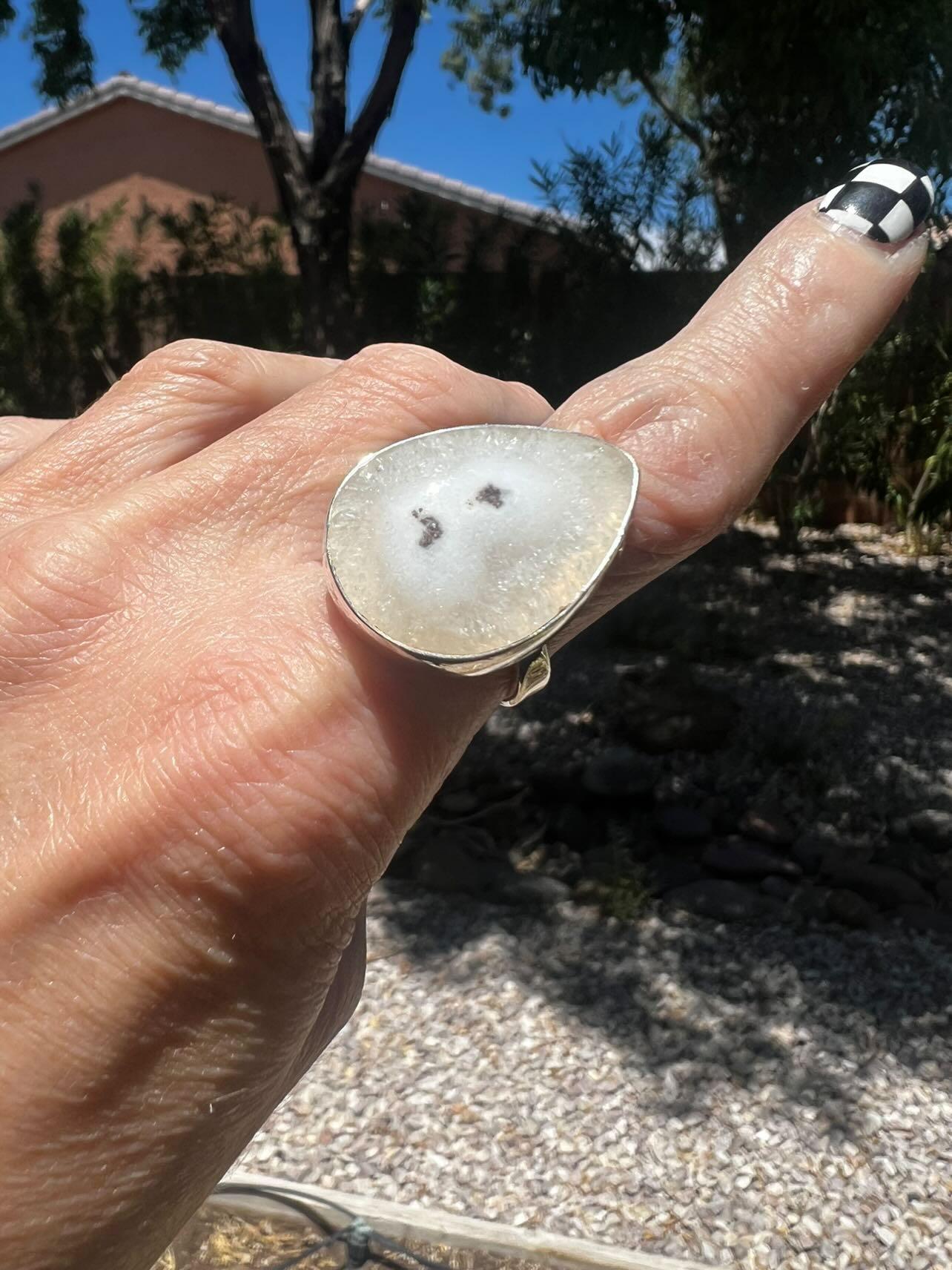 Solar Quartz Ring