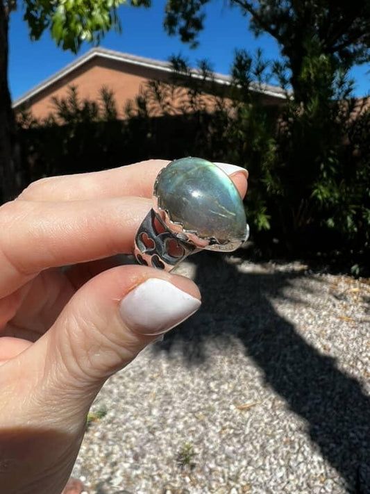 Labradorite Ring