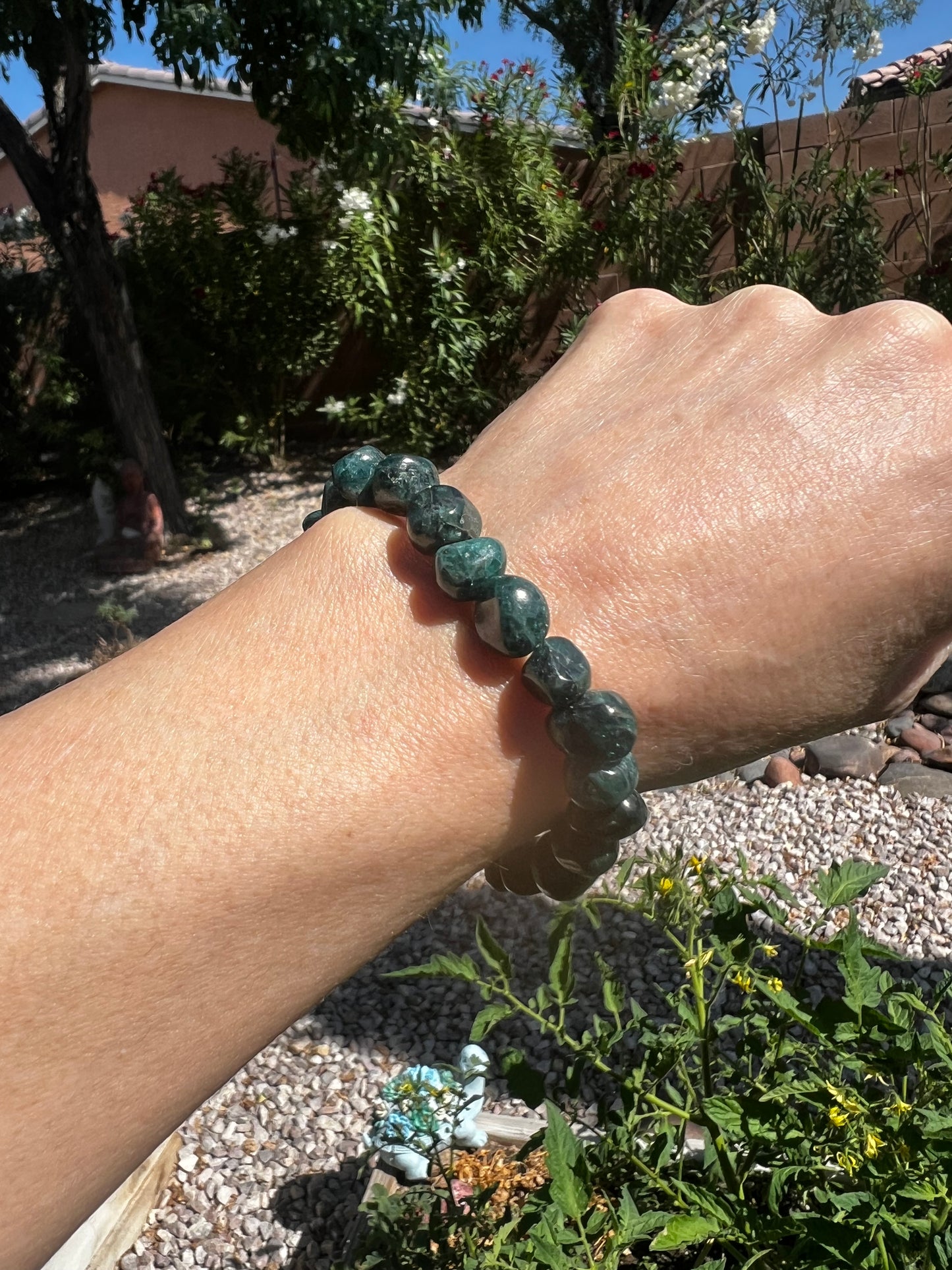 Green Apatite Bracelet