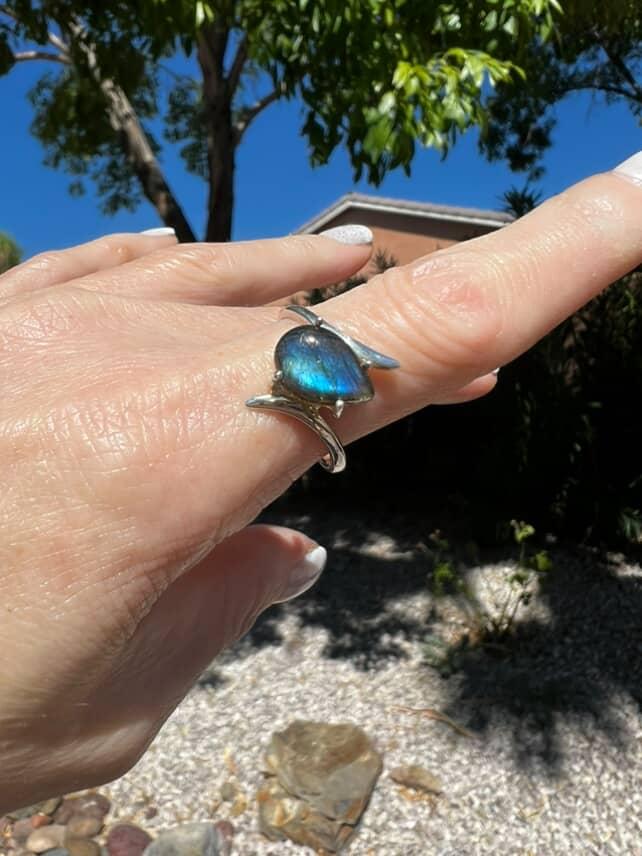 Labradorite Ring