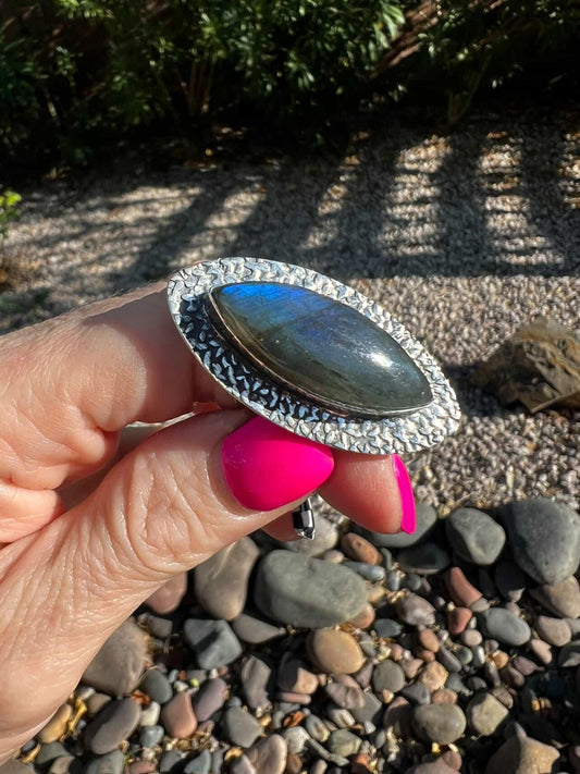 Labradorite Ring