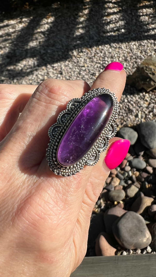 Amethyst Ring