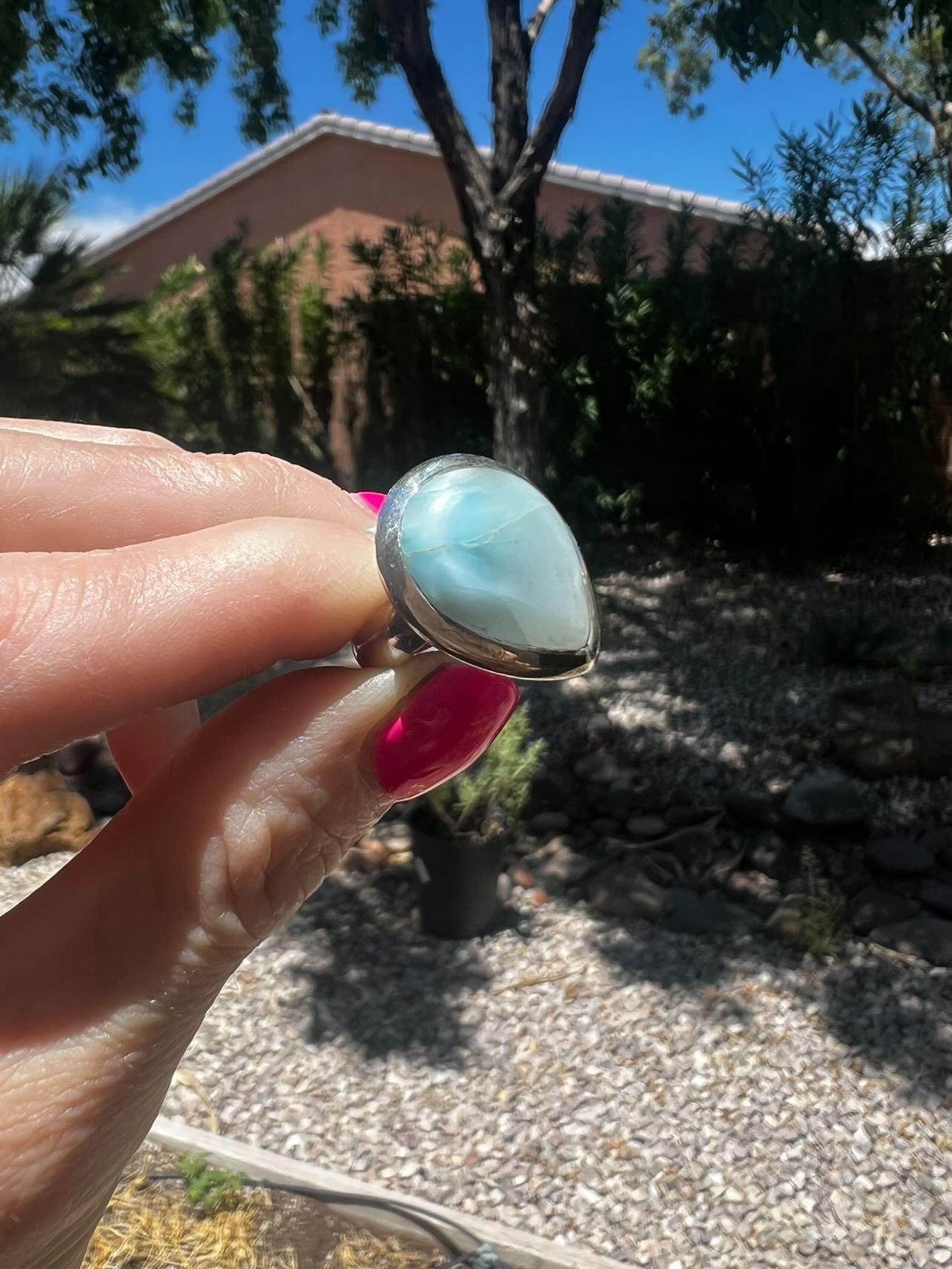 Larimar Ring