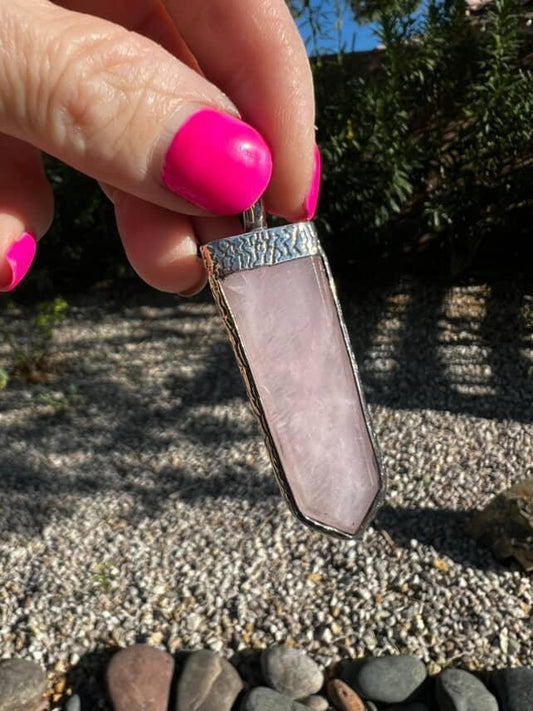 Rose Quartz Pendant