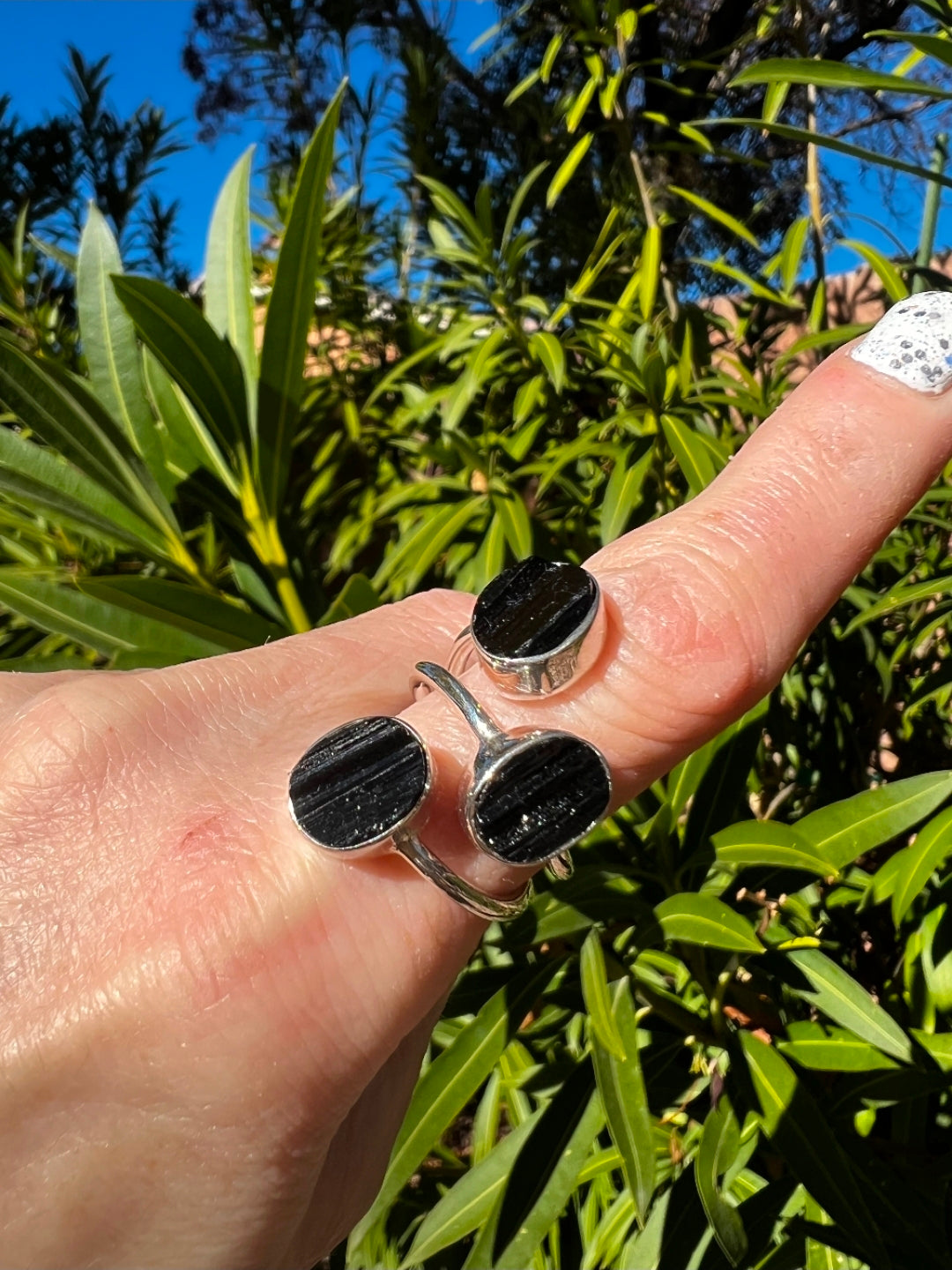 Black Tourmaline Ring