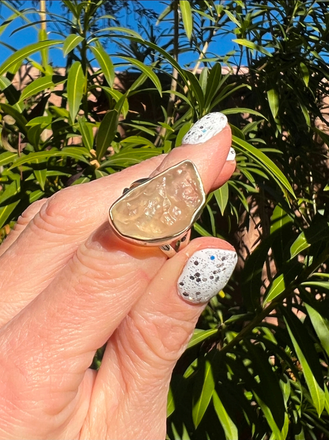 Libyan Desert Glass Ring 1