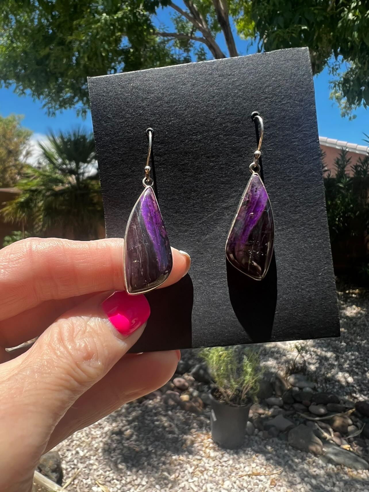 Sugilite Earrings