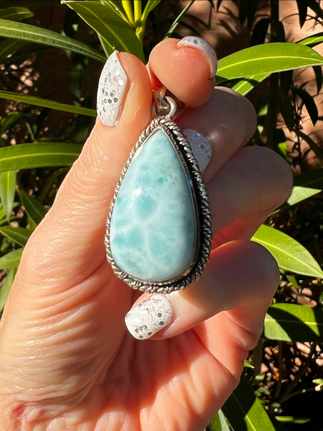 Larimar Pendant