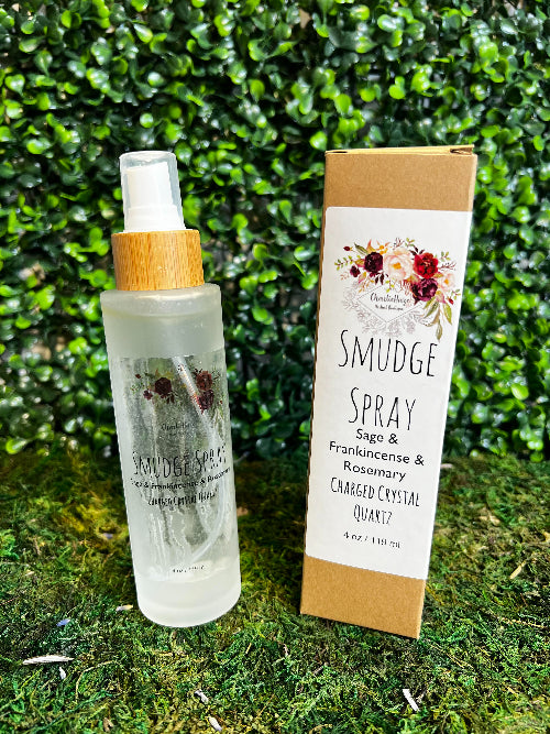 Smudge Spray (Sage, Frankincense, Rosemary)