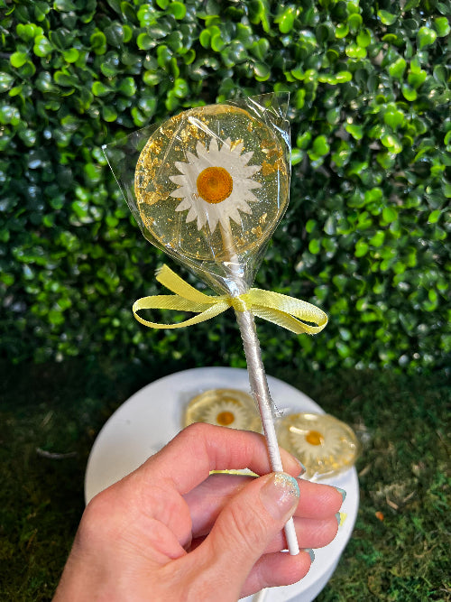 Daisy and Gold Lollipop - Mandarin Orange (1)