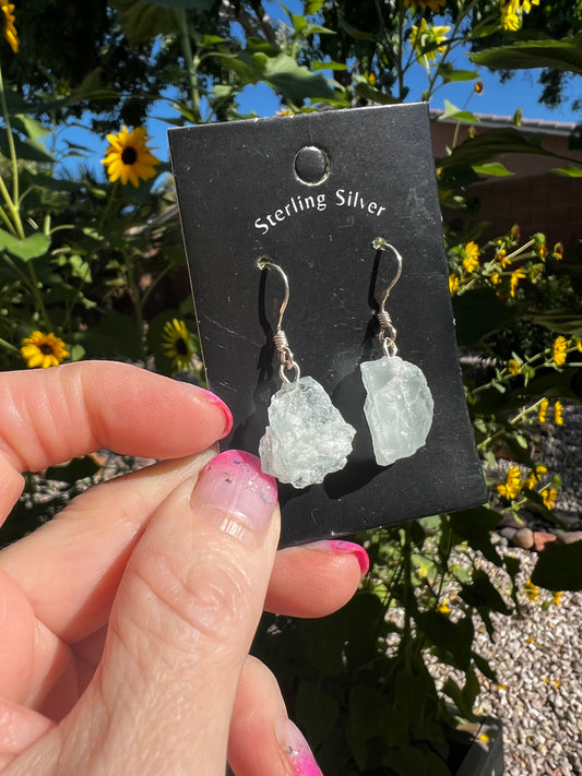 Clear Quartz Earrings