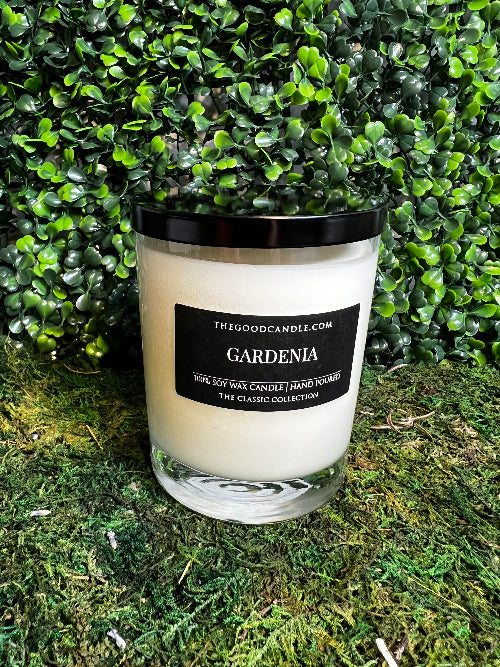 Gardenia Candle - 100% Soy Wax (Handpoured)