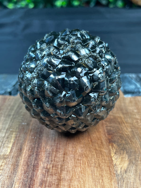 Golden Sheen Obsidian Sphere