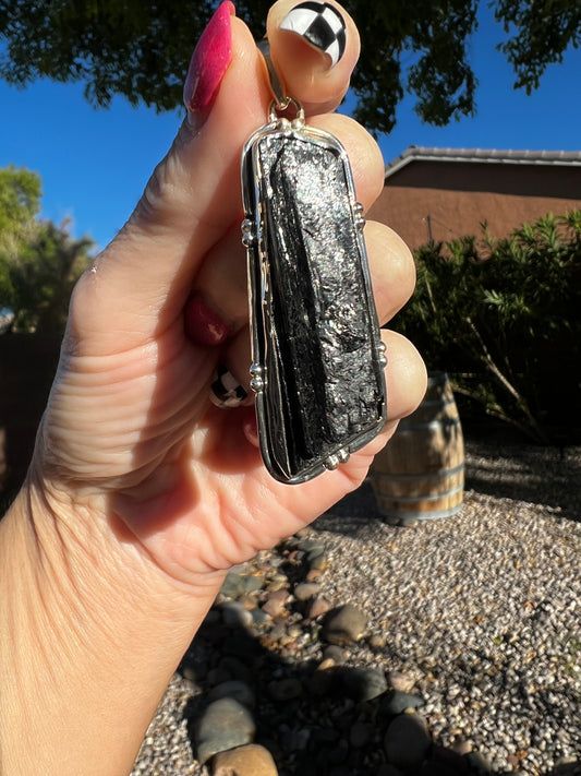 Black Tourmaline Pendant