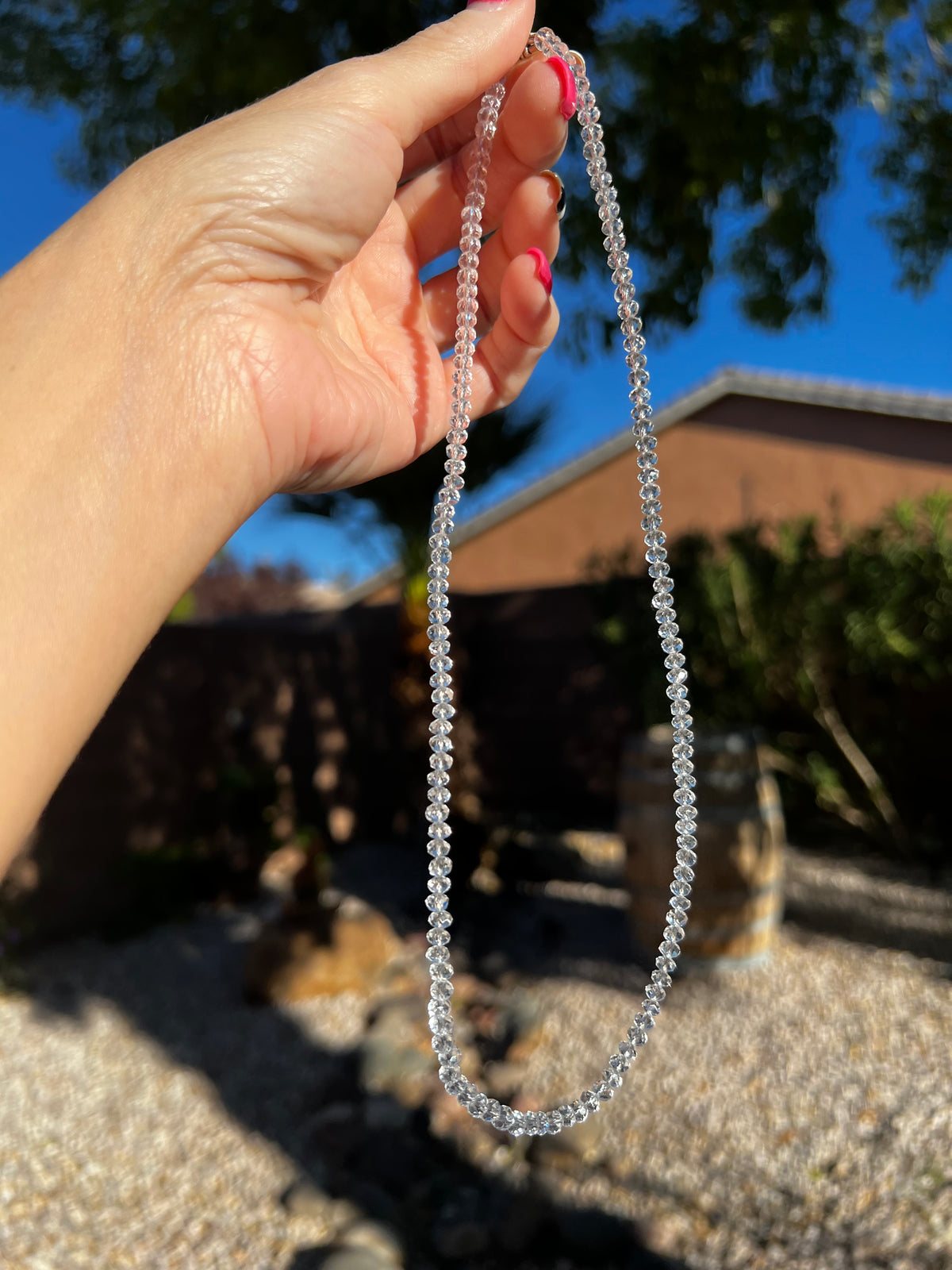 Clear Quartz Necklace
