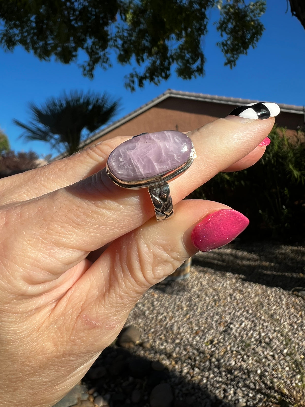 Kunzite Ring
