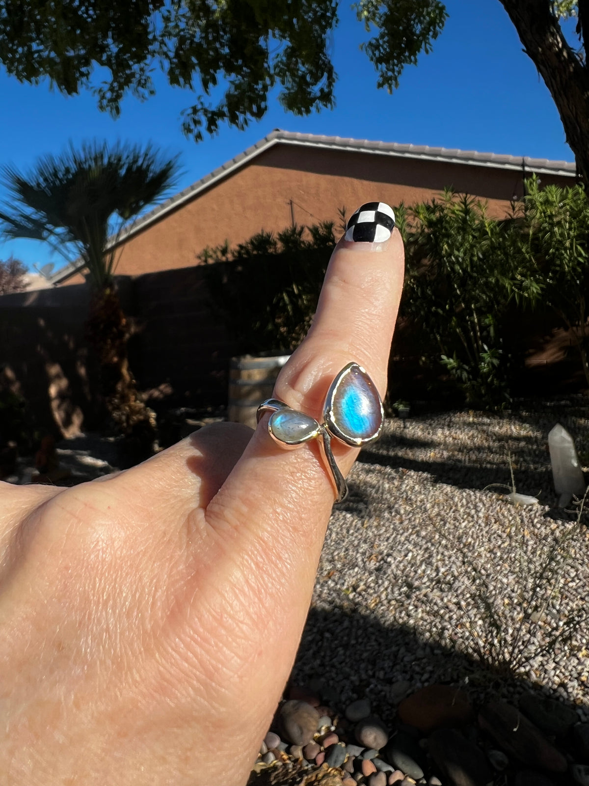 Labradorite Ring