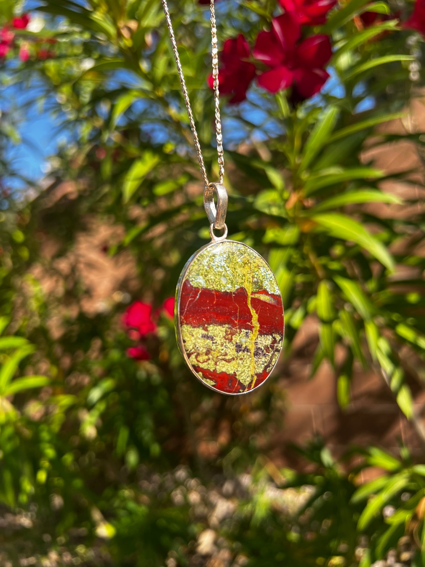 Bloodstone Necklace