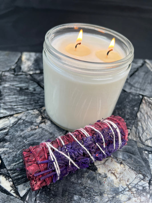 California White Sage with Lavender