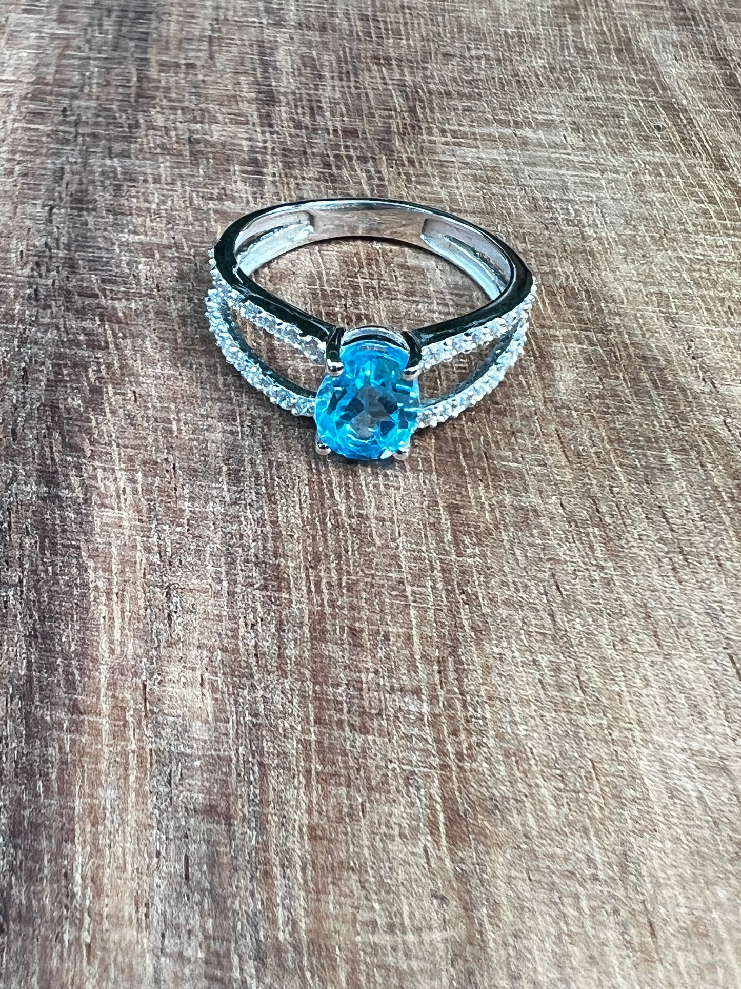 Blue Topaz Ring