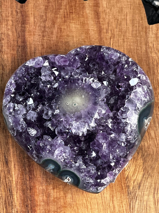 Amethyst Heart