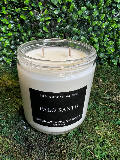 Palo Santo Candle - 100% Soy Wax (Handpoured)
